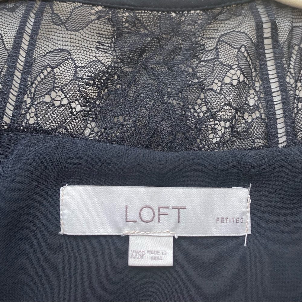 LOFT | Lace Shell Top - Picture 2 of 4